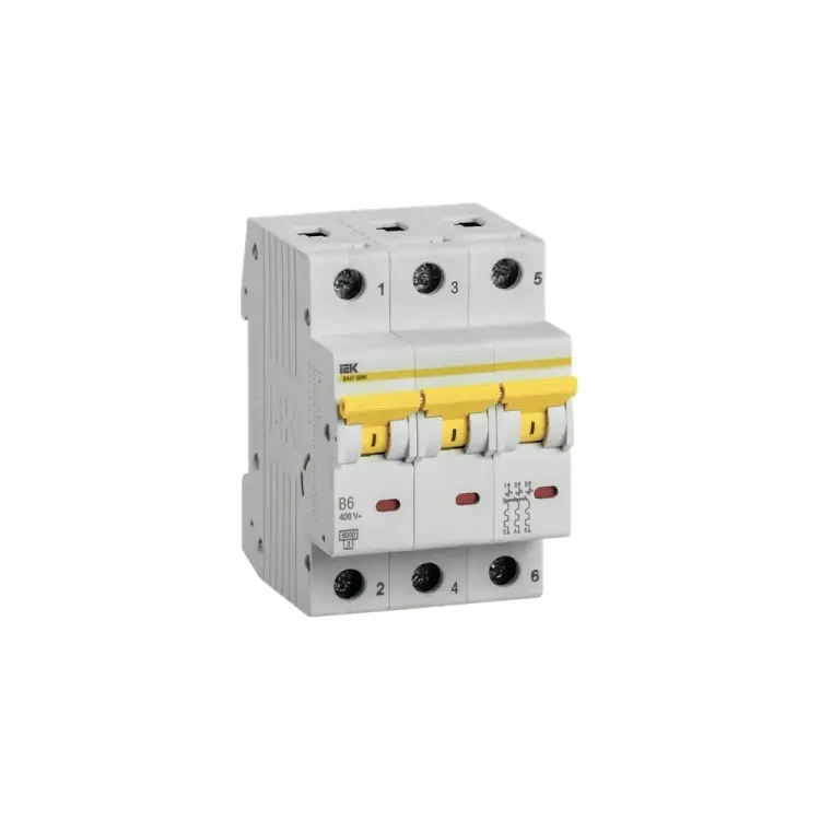 Автоматический выключатель IEK ВА47-60M MVA31-3-006-B