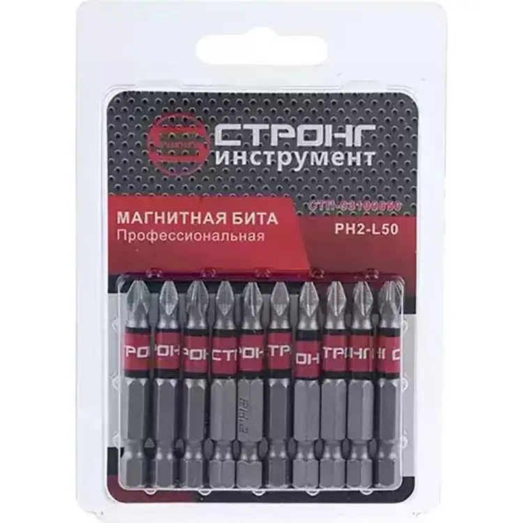 Набор магнитных бит Strong СTП-93100050 Набор магнитных бит Strong СTП-93100050