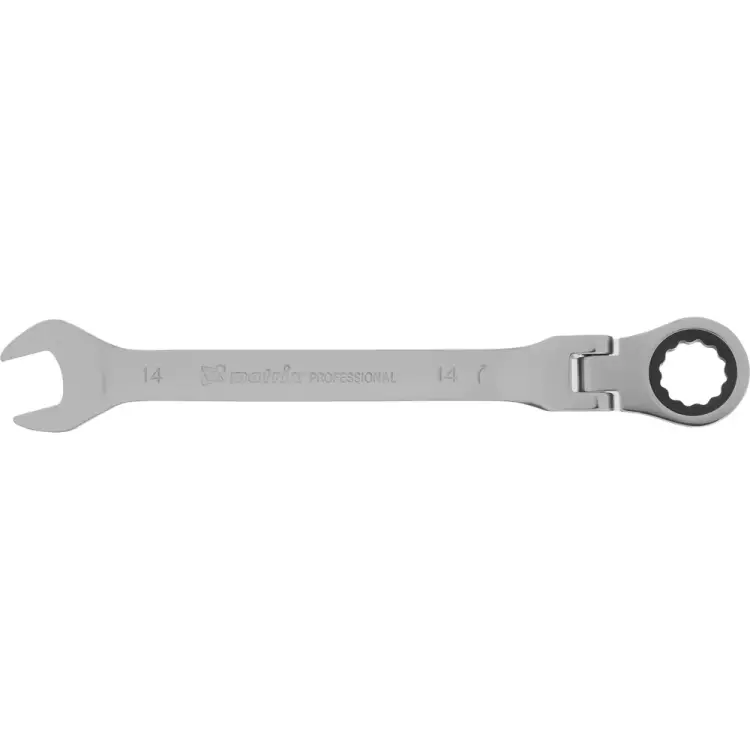 Комбинированный трещоточный ключ MATRIX Professional 14866