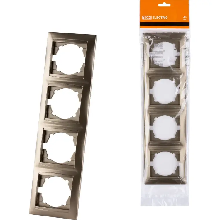 Вертикальная четырехпостовая рамка TDM ELECTRIC Лама SQ1815-0735