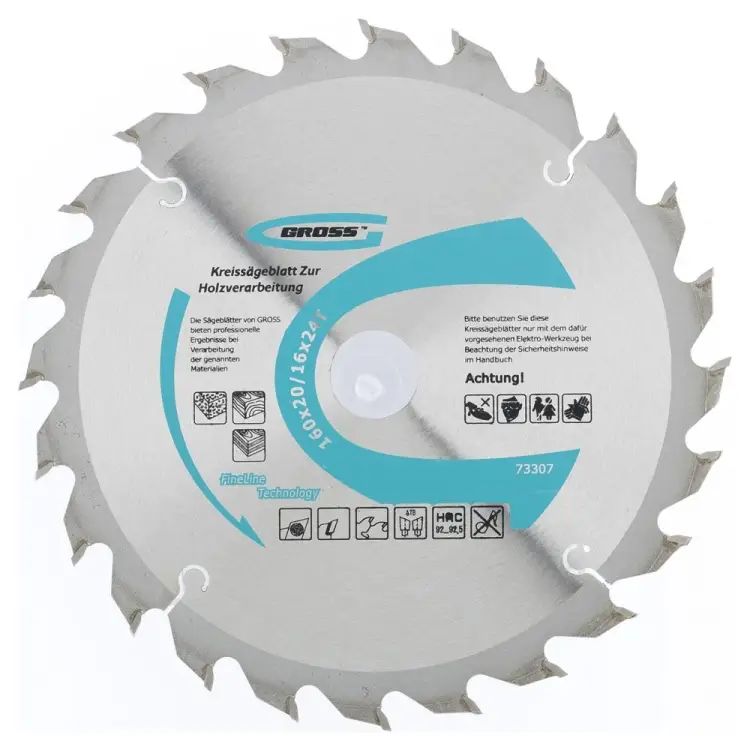 Пильный диск по дереву GROSS 73307