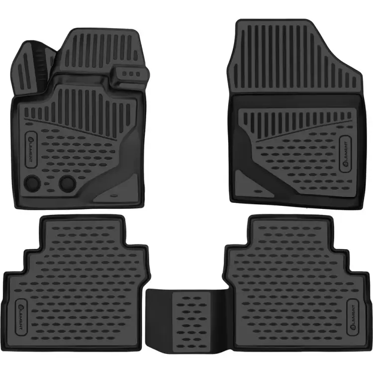 Коврики 3d в салон подходят для МОСКВИЧ 3е 2022-, Внедорожник 5 дв., ELEMENT ELEMENT3DA67650210k