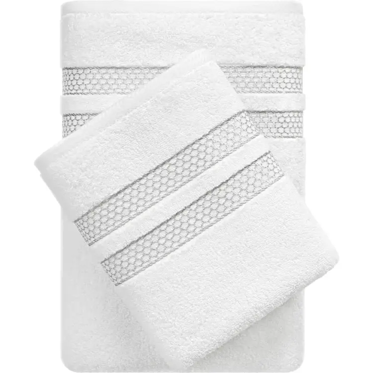 Набор махровых полотенец Verossa Reticolo 752382