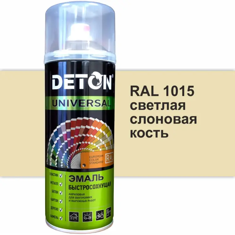 Быстросохнущая акриловая эмаль Deton DTN-A07244 Быстросохнущая акриловая эмаль Deton DTN-A07244