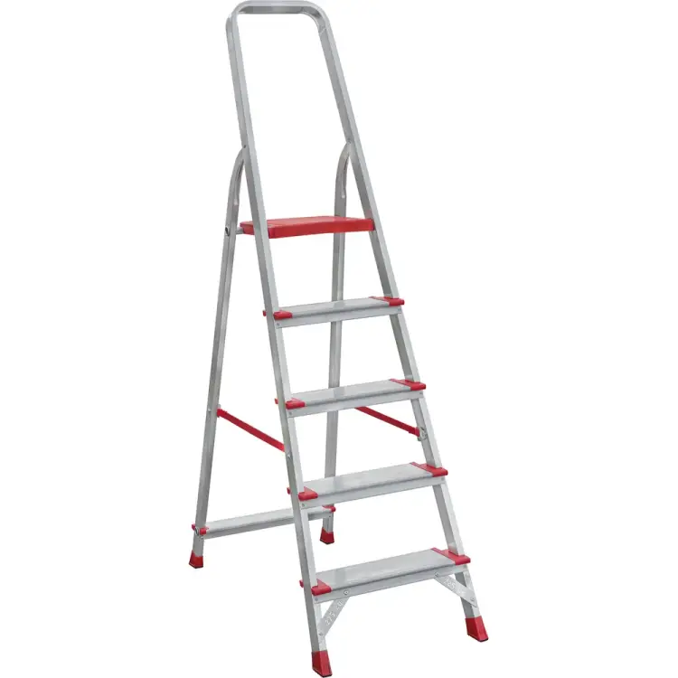Алюминиевая стремянка Новая Высота 5110105 Алюминиевая стремянка Новая Высота 5110105