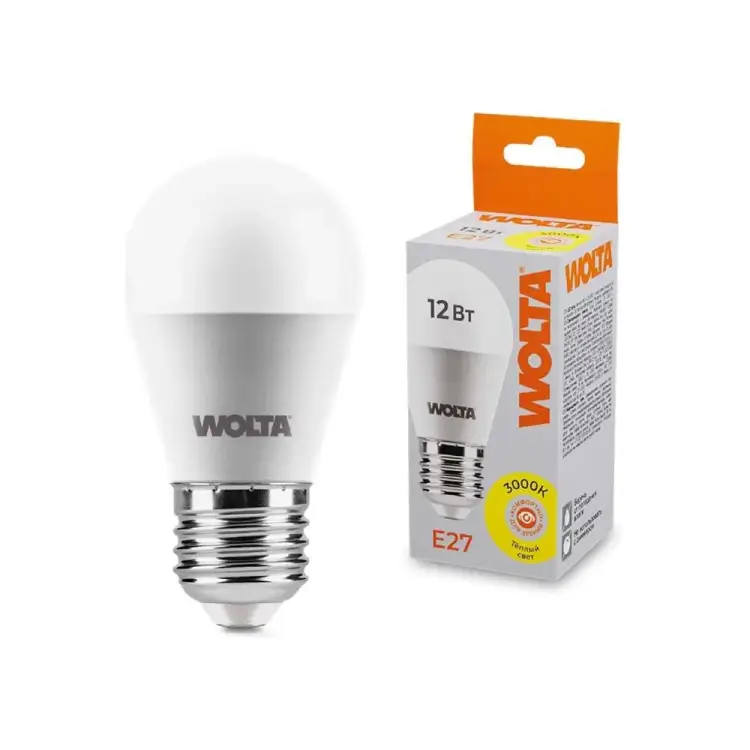 Светодиодная лампа Wolta 25Y45GL12E27