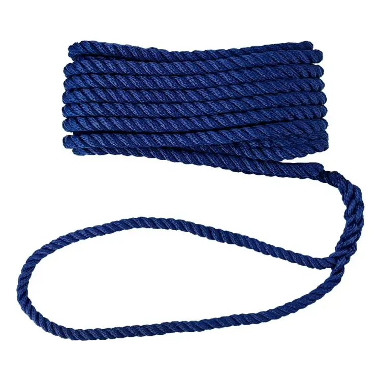 Трехпрядный швартовый трос Skipper SK-TDN3ST14762BL Трехпрядный швартовый трос Skipper SK-TDN3ST14762BL
