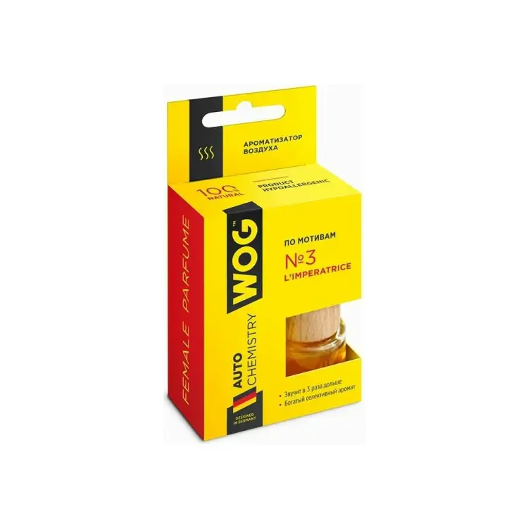 Автомобильный ароматизатор WOG D&G Antology 3 L'Imperatrice WGC1003