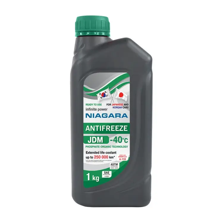 Охлаждающая жидкость антифриз NIAGARA Ниагара JDM-40 Green 15001002058