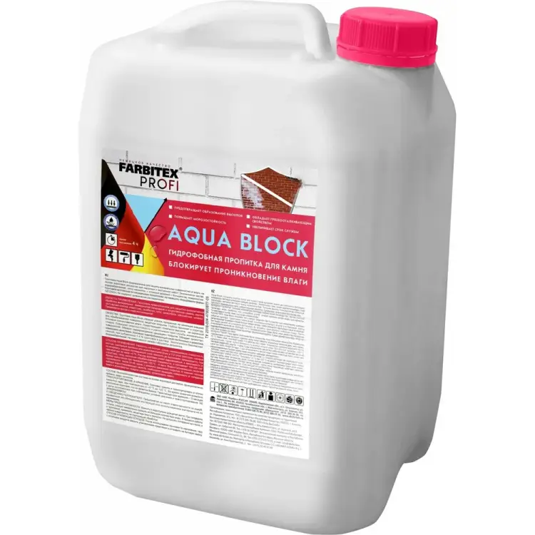 Грунтовка по минеральным поверхностям Farbitex Aqua BLOCK 4300007191