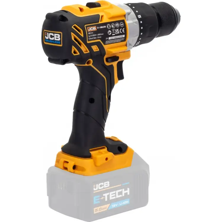 Аккумуляторная дрель шуруповерт JCB JCB-18BLDD-B-E(57242) Аккумуляторная дрель шуруповерт JCB JCB-18BLDD-B-E(57242)
