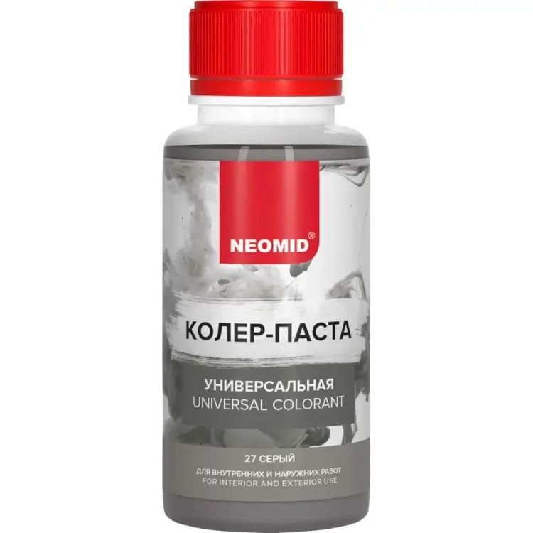 Универсальная колер паста NEOMID Н-КолПаста-27-сер Универсальная колер паста NEOMID Н-КолПаста-27-сер