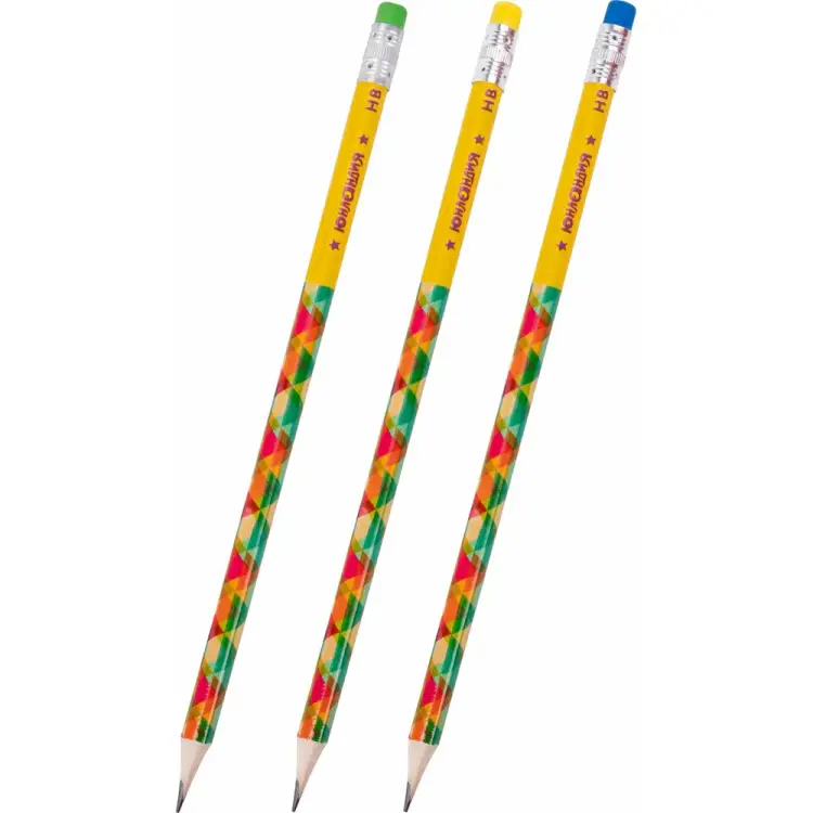 Чернографитный карандаш ЮНЛАНДИЯ Калейдоскоп 181592