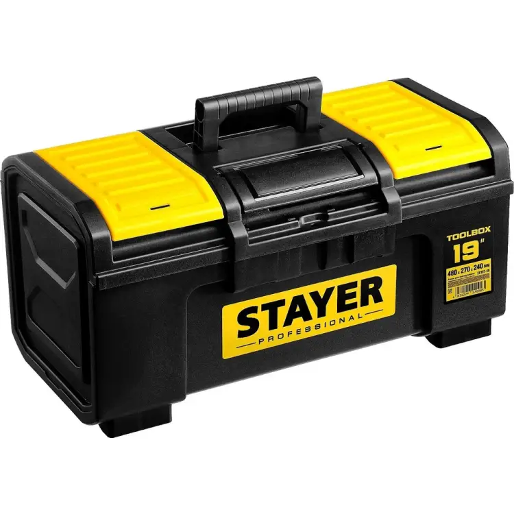 Пластиковый ящик для инструмента STAYER TOOLBOX-19 Professional 38167-19
