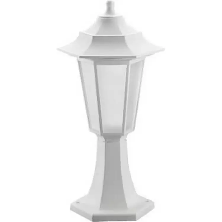 Светильник HOROZ ELECTRIC БЕГОНИЯ 1 САДОВО ПАРКОВЫЙ (БЕЛЫЙ) E27 400-020-116 HRZ00002207