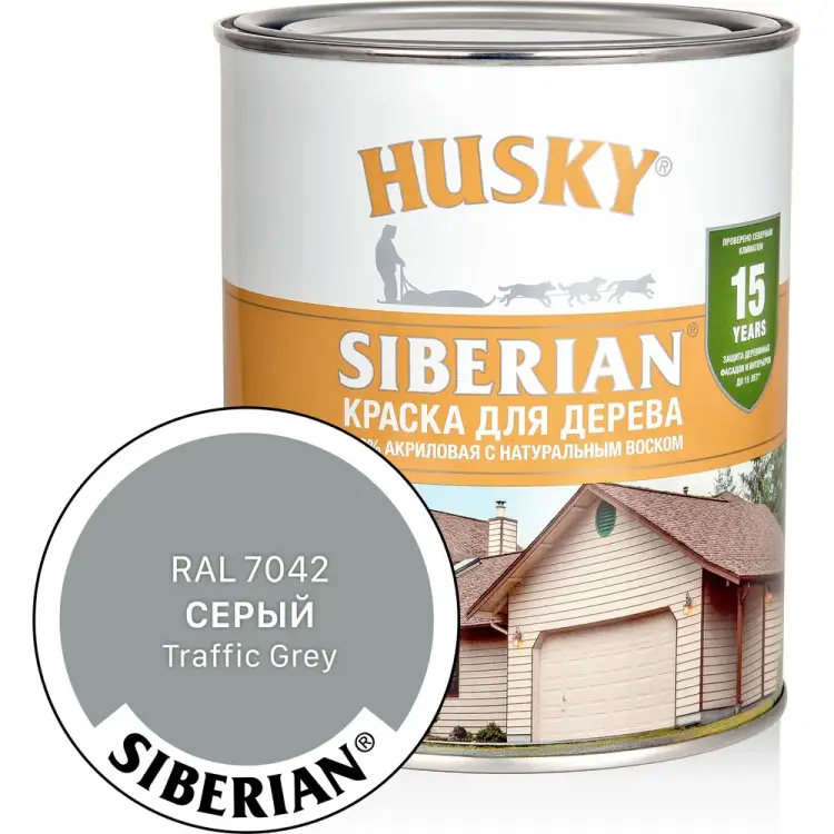 Акриловая краска для дерева HUSKY 31927