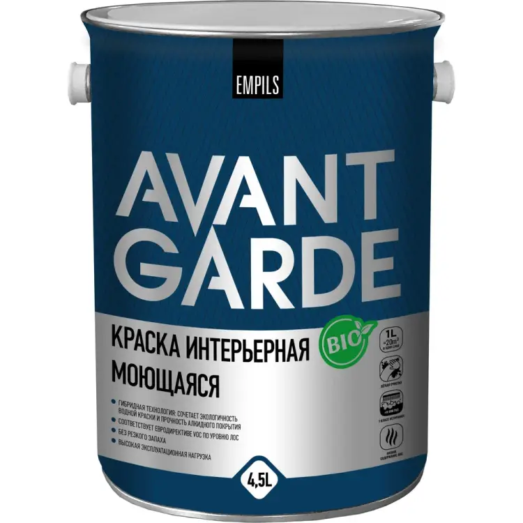 Интерьерная моющаяся краска Avantgarde 76663 Интерьерная моющаяся краска Avantgarde 76663