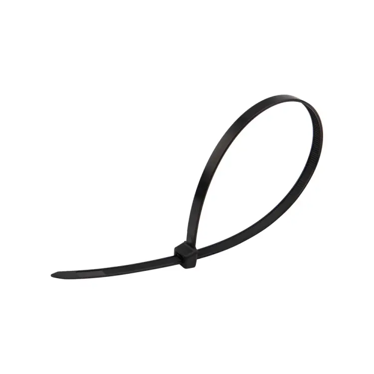 Кабельная нейлоновая хомут-стяжка REXANT 350x7,6 мм, черная 07-0353