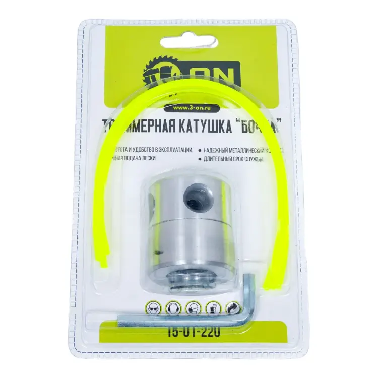 Металлическая триммерная катушка On Бочка 15-01-220
