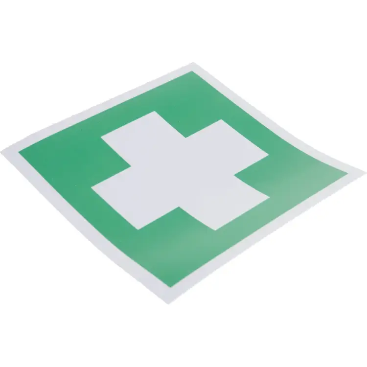 Наклейка медицинского назначения REXANT Аптечка первой медицинской помощи 56-0070