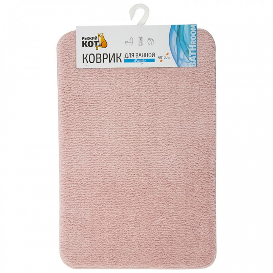 Коврик для ванной Рыжий кот Pastel