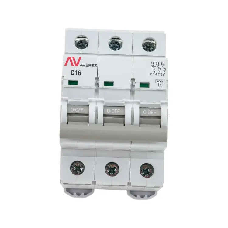 Автоматический выключатель EKF AVERES AV-6 mcb6-3-16C-av