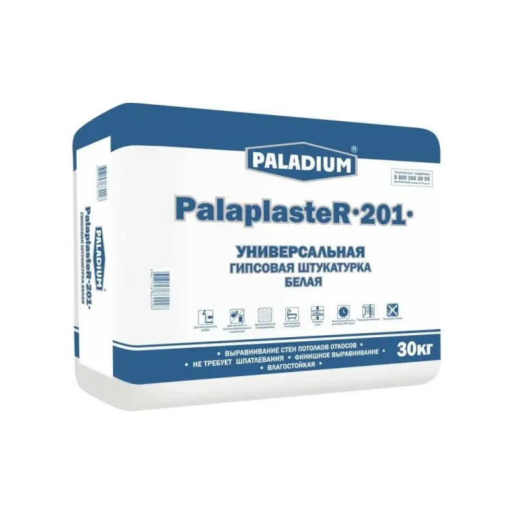 Гипсовая штукатурка PALADIUM PalaplasteR-201 82199021 Гипсовая штукатурка PALADIUM PalaplasteR-201 82199021