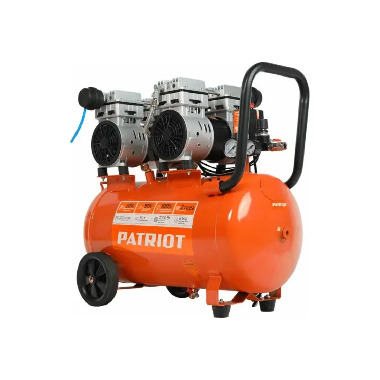 Безмасляный поршневой компрессор Patriot WO 50-300 525301925