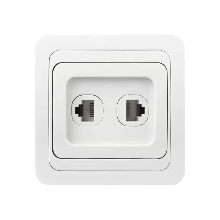 Компьютерная телефонная розетка Smartbuy Марс SBE-02w-S1-RJPH