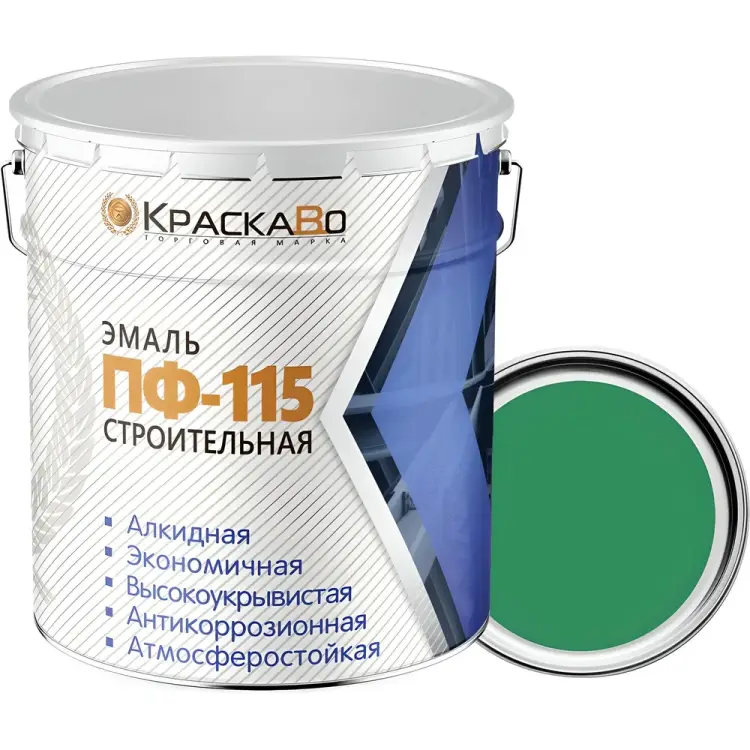Строительная эмаль Москвичка ПФ-115 4620105771801
