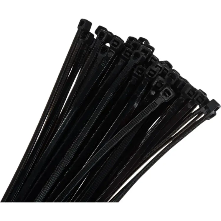 Нейлоновые стяжки SUPRLAN 2.5х150 мм черная UV 06-1010