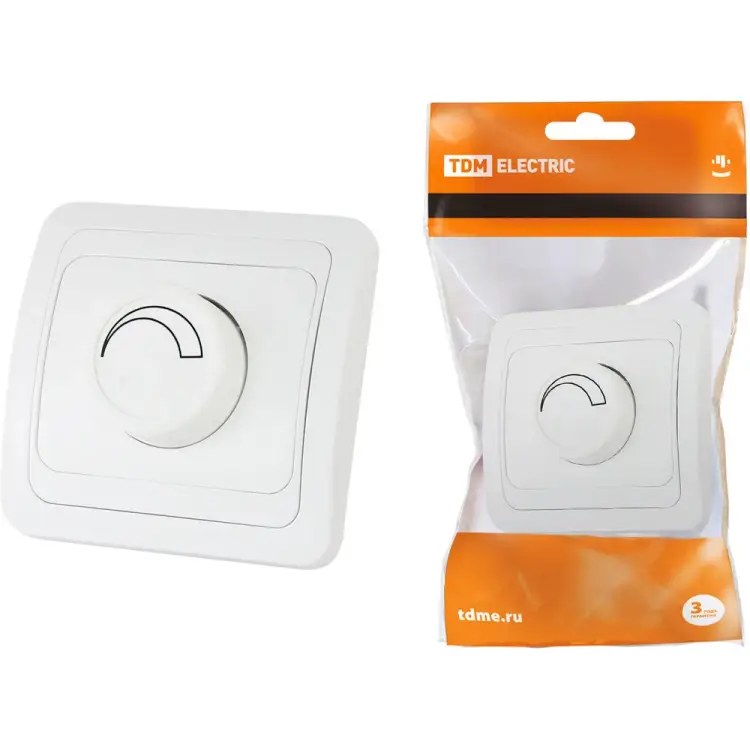 Поворотный светорегулятор TDM ELECTRIC Валдай SQ1804-0016