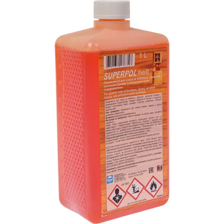 Очиститель для мебели Pramol SUPERPOL HELL 4509.201