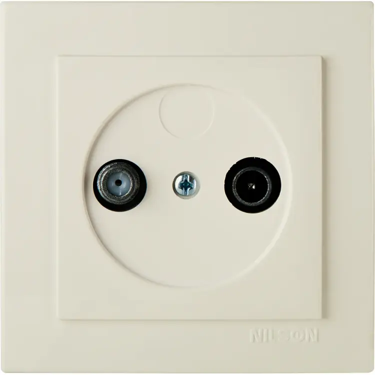 Телевизионная, концевая, спутниковая розетка Nilson TOURAN-ALEGRA-THOR 24121037