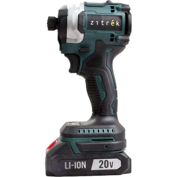 Аккумуляторный ударный бесщеточный винтоверт Zitrek DKIS20 PRO 085-1017 Аккумуляторный ударный бесщеточный винтоверт Zitrek DKIS20 PRO 085-1017