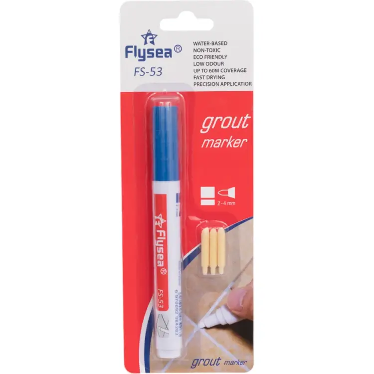 Маркер краска для плиточных швов Flysea Grout Marker FS-53BLUE