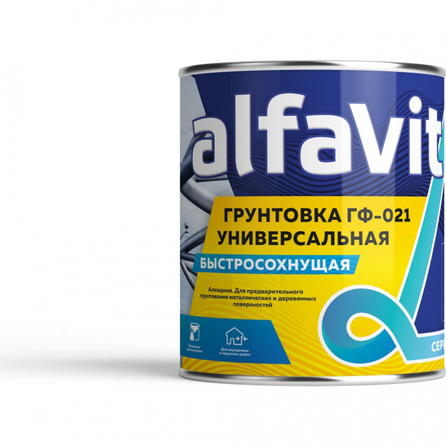 Быстросохнущий грунт KRAFOR Альфа ГФ-021