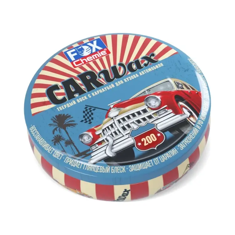 Твердый воск для кузова автомобиля Fox Chemie CAR WAX LMF85