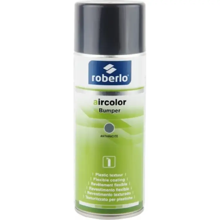 Черное покрытие для бампера ROBERLO Aircolor 400 мл 66430