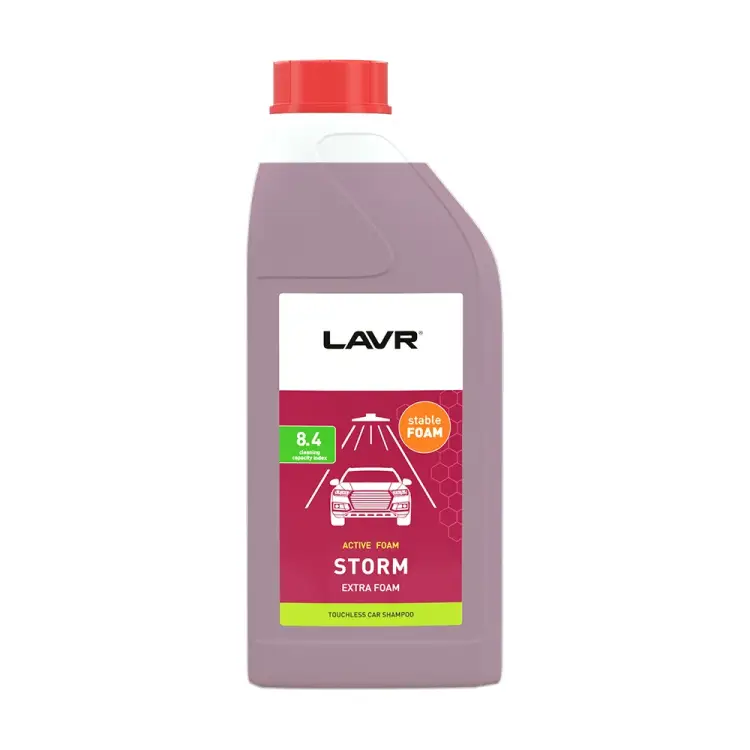 Автошампунь для бесконтактной мойки LAVR STORM 1 л Ln2336
