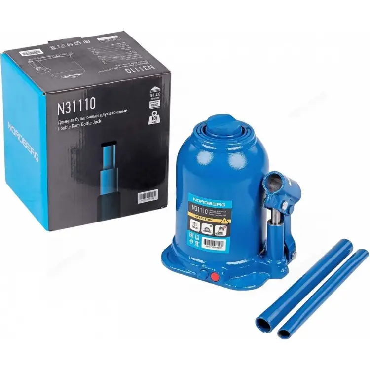Бутылочный двухштоковый домкрат NORDBERG N31110
