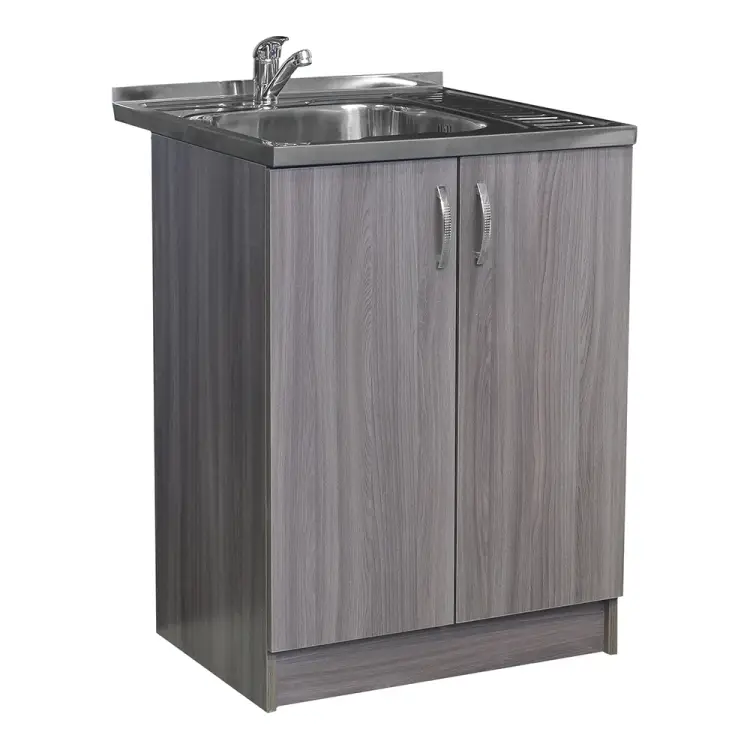 Тумба SANTREK 60*50 цвет дуб темный (2 дверцы) (ЛДСП) 54537