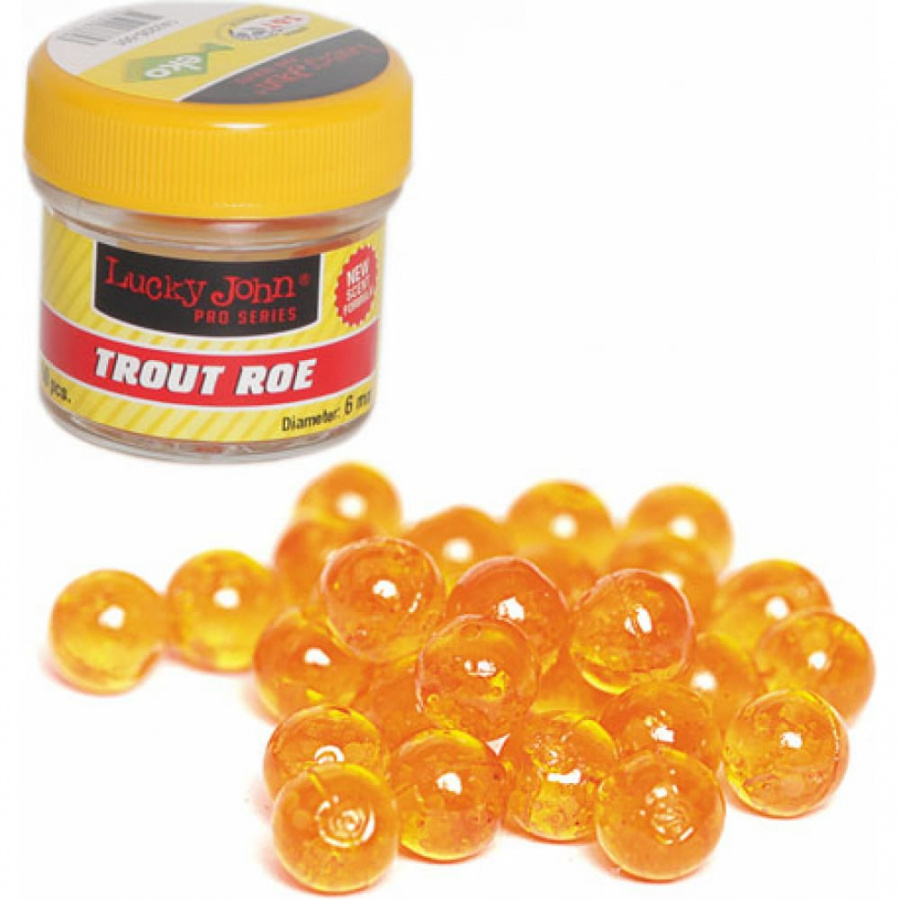 Искусственные съедобные насадки Lucky John LJ Pro Series TROUT ROE