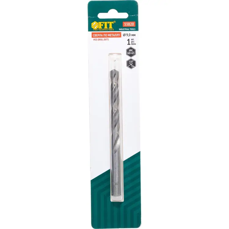 Сверло по металлу FIT 33820