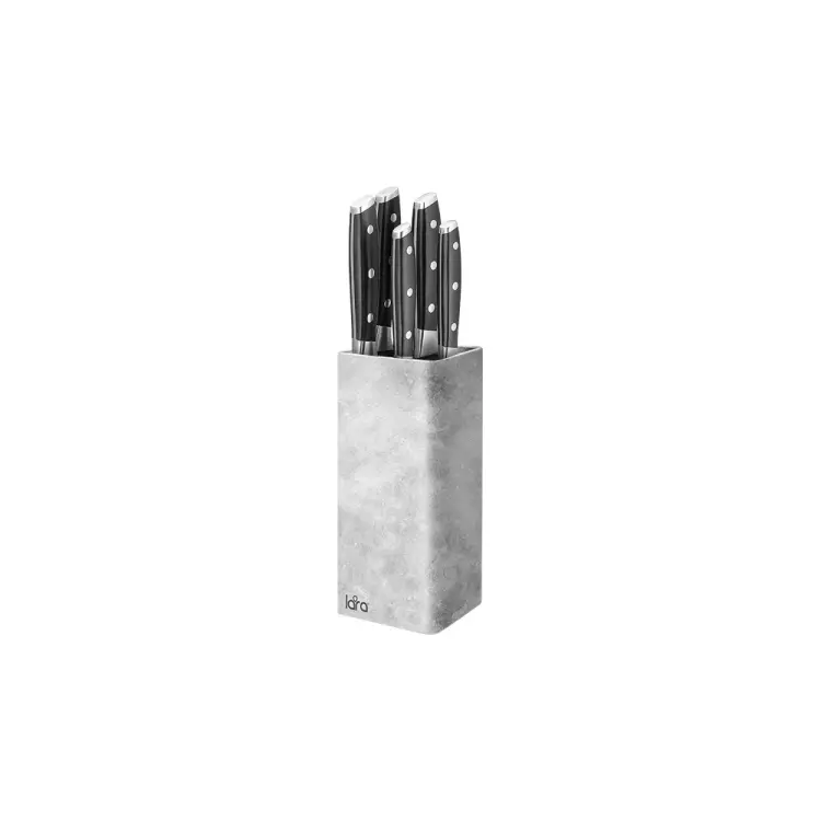 Универсальная подставка для ножей Lara LR05-102 Gray