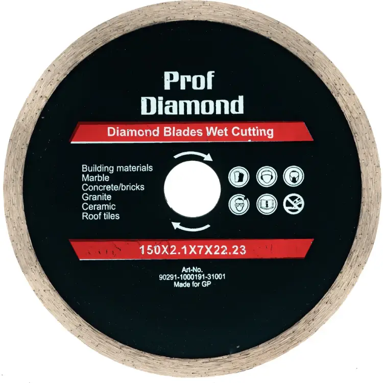 Алмазный сплошной диск TORGWIN prof diamond S13732 Алмазный сплошной диск TORGWIN prof diamond S13732