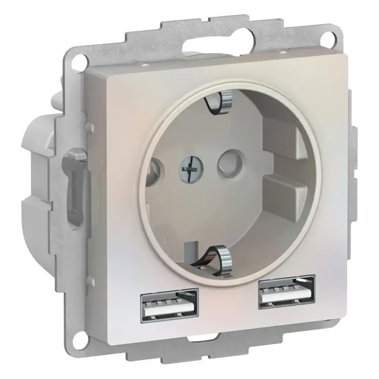 Розетка Systeme Electric AtlasDesign ATN000430