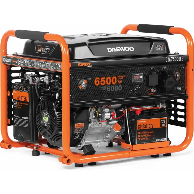 Бензиновый генератор DAEWOO GDA 7500DFE Бензиновый генератор DAEWOO GDA 7500DFE
