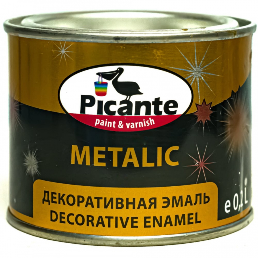 Декоративная эмаль Picante METALIC