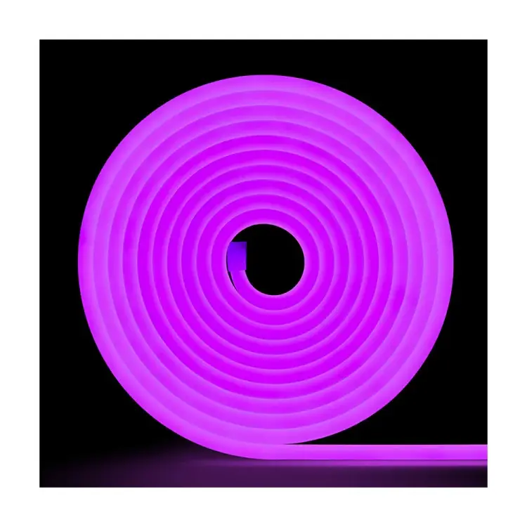 Неоновая светодиодная лента MAKSILED ML-NF-PR-8mm-L50-Lilac